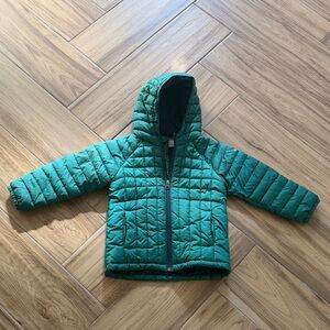 Columbia Kids Green Quilted Jacket size 4
